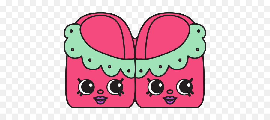 Download Skip And Flip Fairy Slippers - Shopkins Skip And Clip Art Png,Shopkins Logo Png