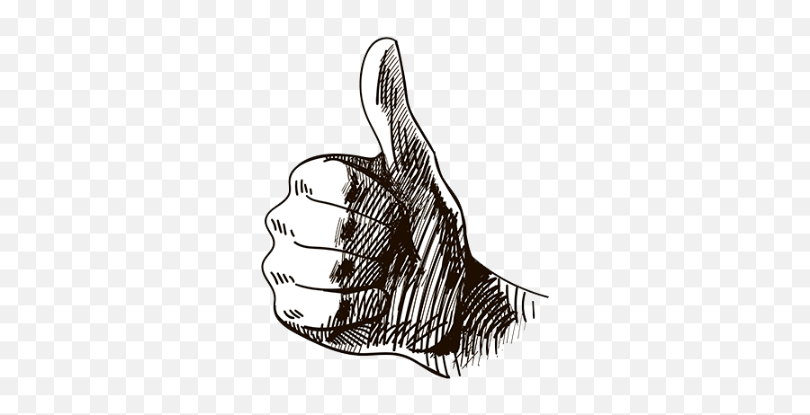 Download Facebook Thumbs Up - Like Hand Drawing Png,Facebook Thumbs Up Png