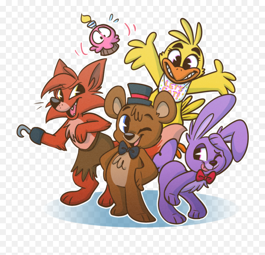 Freddy And Friends Five Nights - Draw Five Nights At 3 Png,Five Nights At Freddy's Png