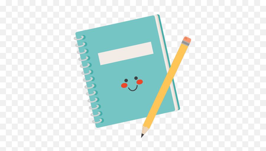 Cute Transparent Background Laptop Clipart - Cute Notebook And Pencil Clipart Png,Laptop Clipart Png