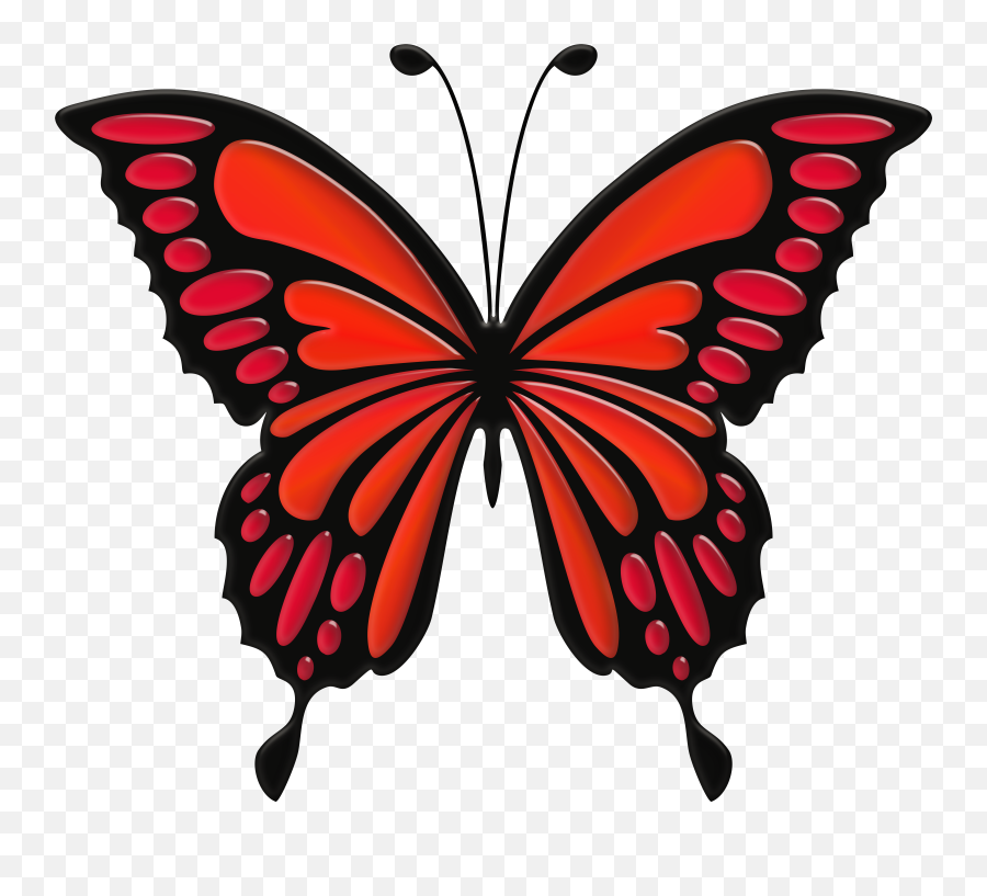 Download Red Butterfly Png Images