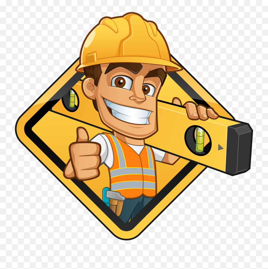 Construction Worker Vector Graphics - Vector Construction Man Clipart Png,Free Png Graphics