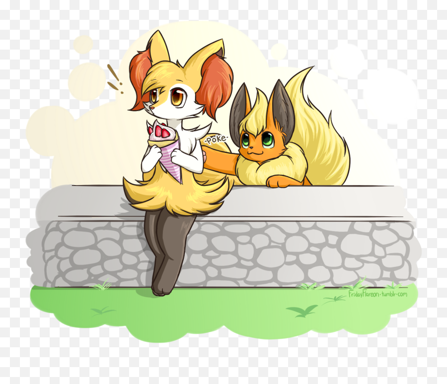 Flareon Transparent Png Image - Braixen And Flareon,Flareon Png