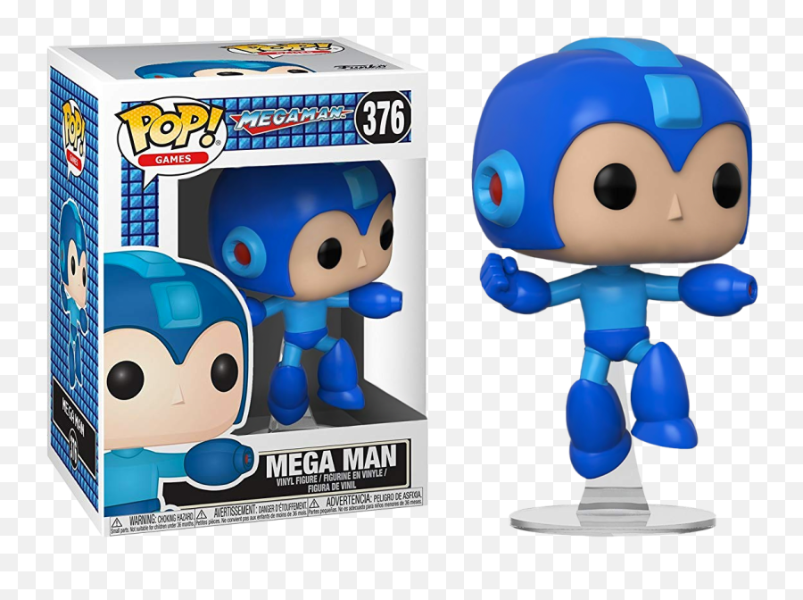 Pre - Order Mega Man Mega Man Jumping Pop Vinyl Figure Mega Man Pop Png,Mega Man Transparent