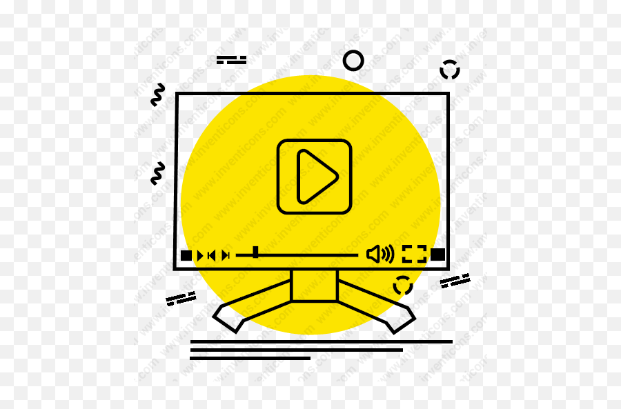 Video Play Png Icon 4 Image - Circle,Video Play Png