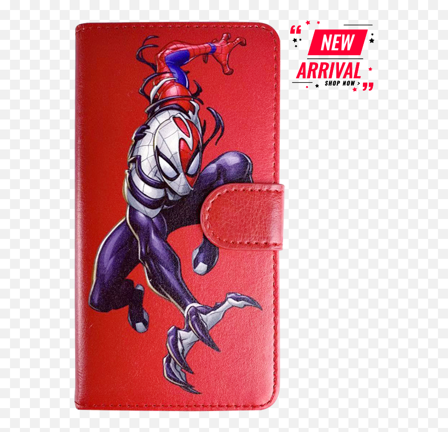Marvel Venom Spider Man Leather Flip Phone Case Png