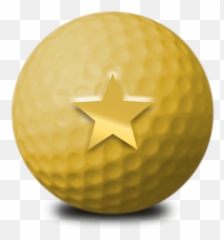 Golf - Gold Golf Ball Png,Golf Ball Transparent