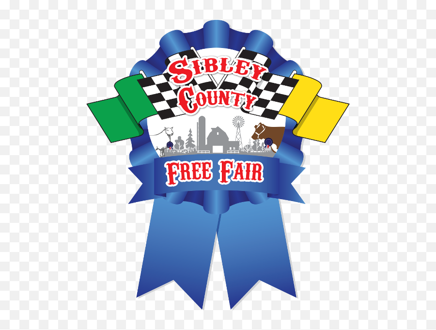 Sibley County Fair Red Ribbon Sponsors - Daniel Ortiz Un 24 Png,Red Blue Ribbon Logo