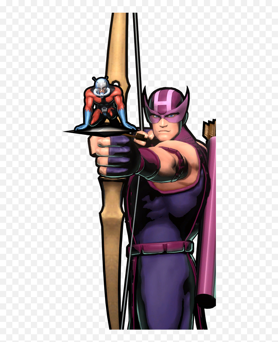 Hawkeye Marvel Vs Capcom - Hawkeye And Ant Man Comic Png,Hawkeye Png