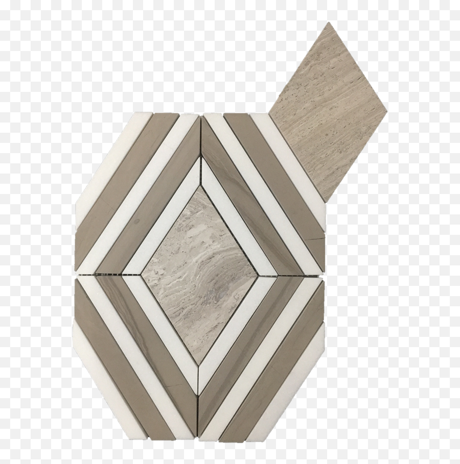 Beachwood Jewel Honed With White Thassos Polished And Driftwood 087 Sf - Horizontal Png,Driftwood Png