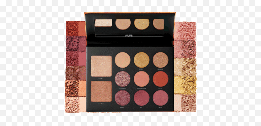 Gilded Ember Hyper - Pigmented Eye U0026 Face Palette Milani Gilded Jade Eyeshadow Palette Png,Ember Moon Png