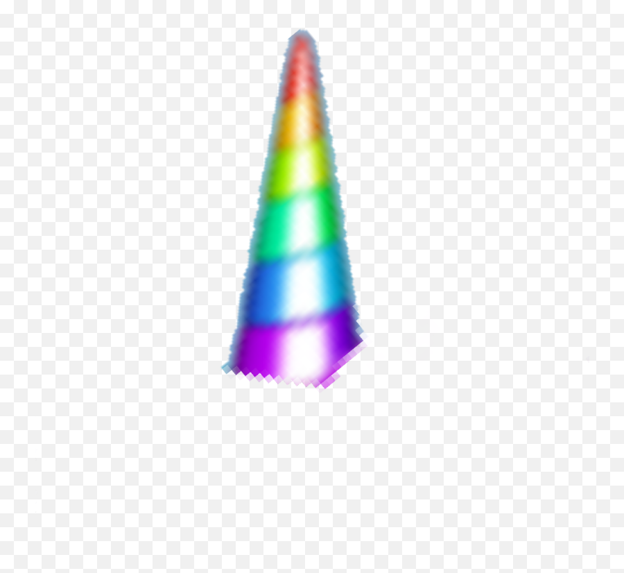 Unicorn Horn Clipart Rainbow - Triangle Png Download Unicorn Horn Transparent Background,Party Horn Png