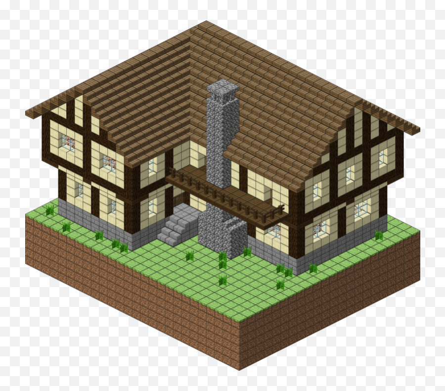 Download Building Shed House Xbox Minecraft Png Image High - Floor Plan Minecraft House Blueprints,Shed Png