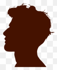 Man Head Silhouette Png 4 Image - Silueta De Perfil Hombre