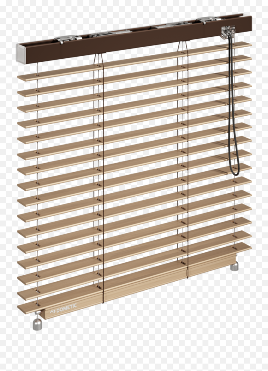 Venetian Blind With Wooden Slats - Solid Png,Blinds Png