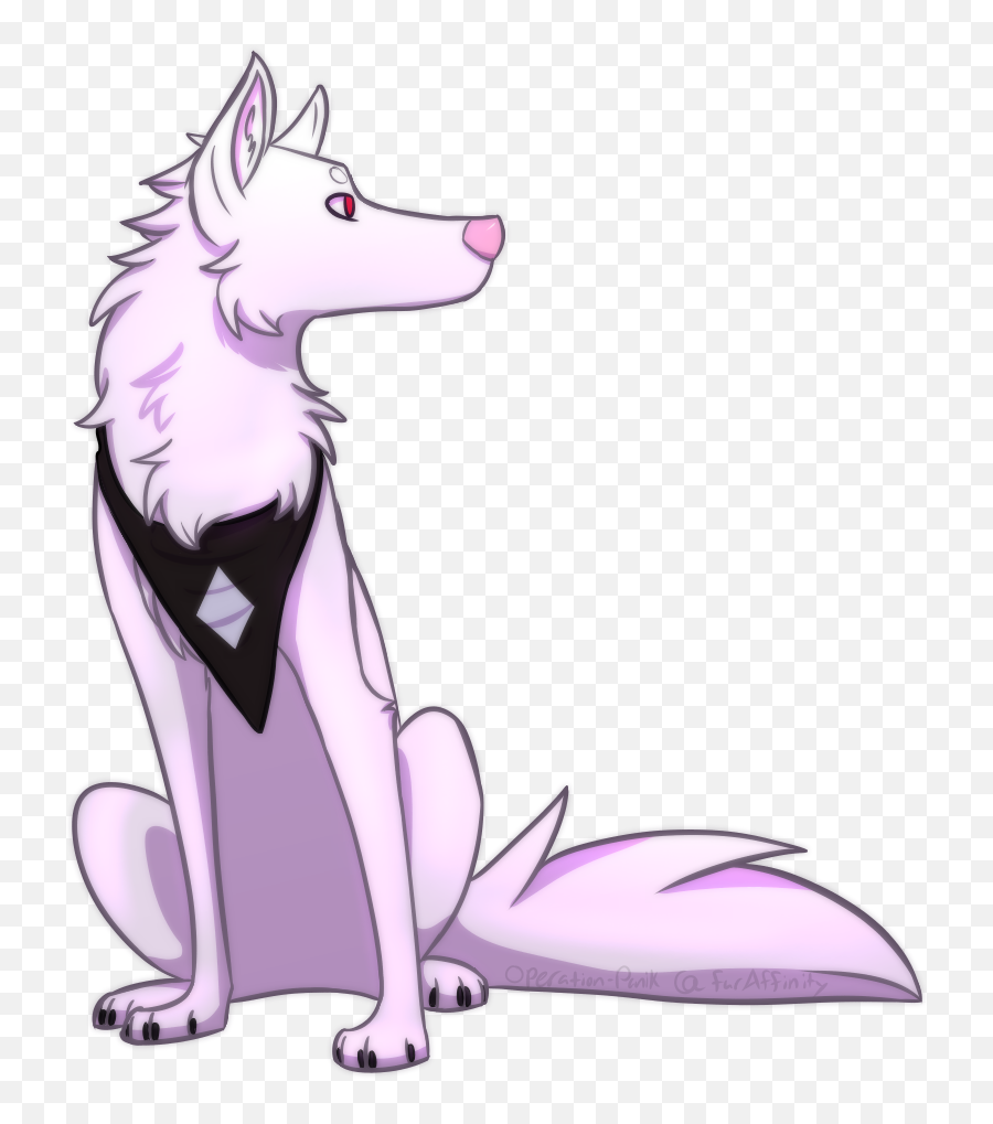 Random White Wolf - Fictional Character Png,Wolf Cartoon Png
