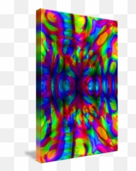 Folded Paper Paint Blob By Volker Baecker - Vertical png