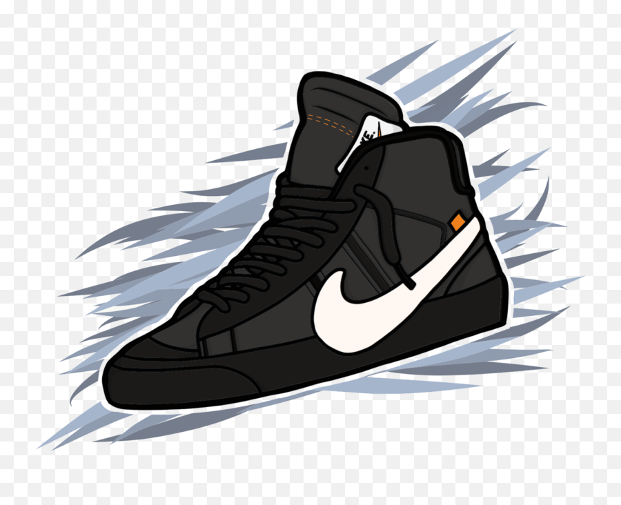 Blazer Black By Elena Melero - Transparent Sneakers Vector Png,Hypebeast Logo