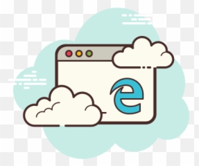 Internet Explorer Window Icon - Word Aesthetic Pastel png
