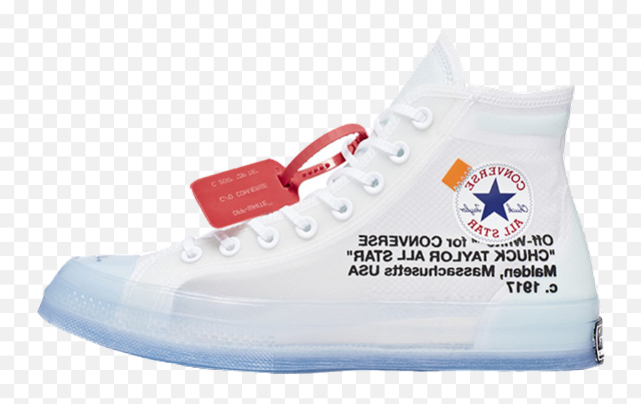Off - White X Converse Chuck Taylor All Star Where To Buy Off White All Star Png,Nike Transparent