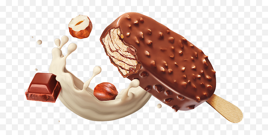 Chocolate Splash Png - Hazelnut Chocolate Bar Ice Cream,Chocolate Splash Png
