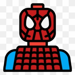 Spiderman - Free User Icons Clip Art Png,Spiderman Face Png