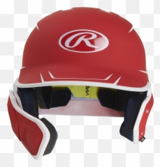 Baseball Helmet Png - Rawlings Mach Junior 2tone Matte Navy Two Tone Batting Helmet W Extension