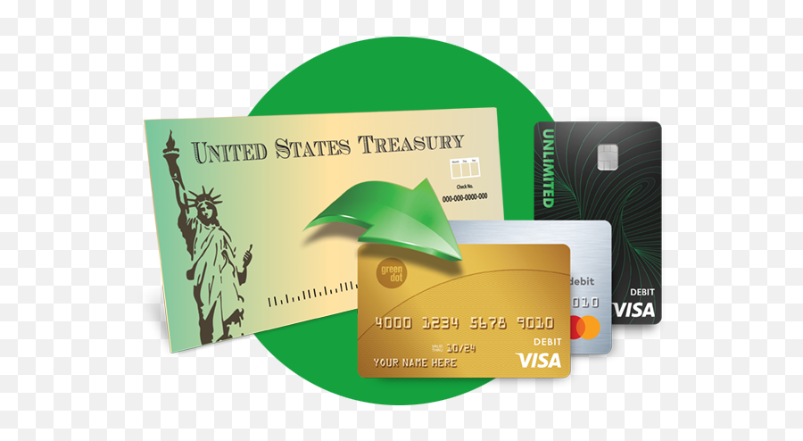 Stimulus Check U0026 Deposit Information Green Dot - Credit Card Png,Check Payment Icon