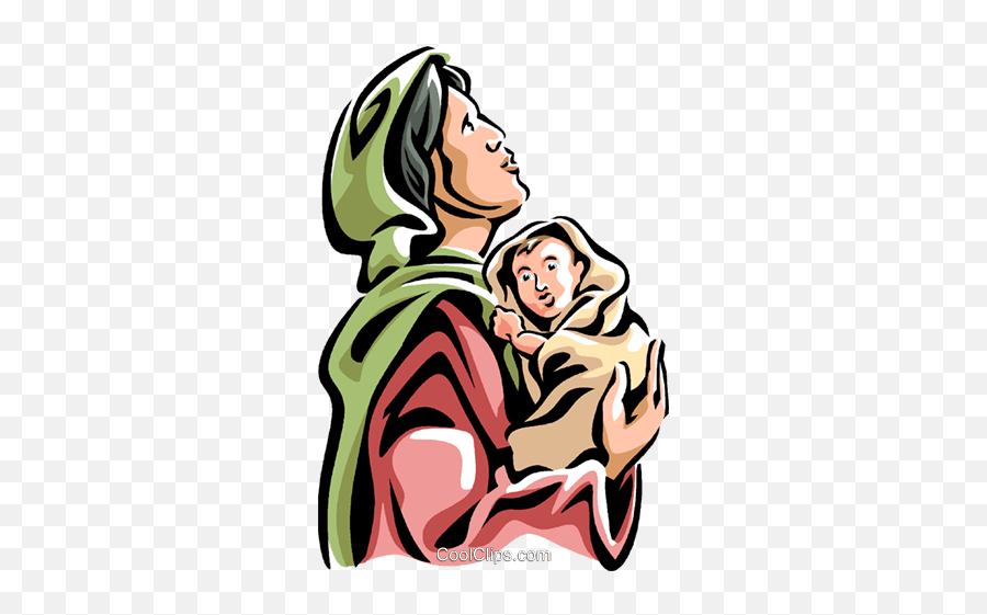 Virgin Mary With The Christ Child - Menino Jesus Png,Virgin Mary Png