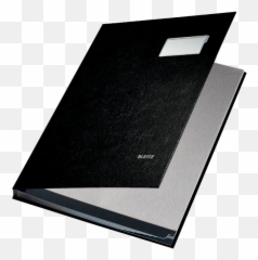 Signature Book Leitz Black 10 Tab - Torres Office Supplies png