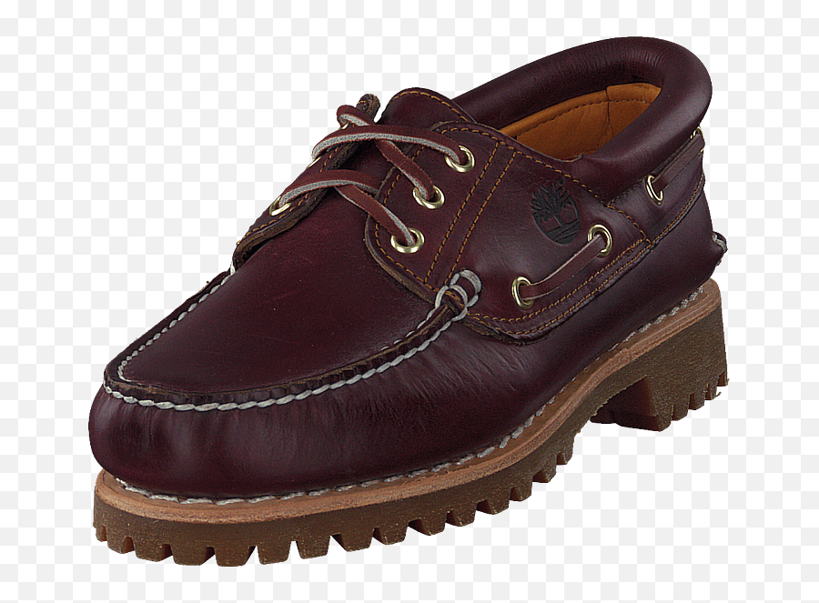 Authentics 3 Eye Classic Burgundy Pull - Shoes Png,Timberland Men's Icon Three Eye Classic Shoe