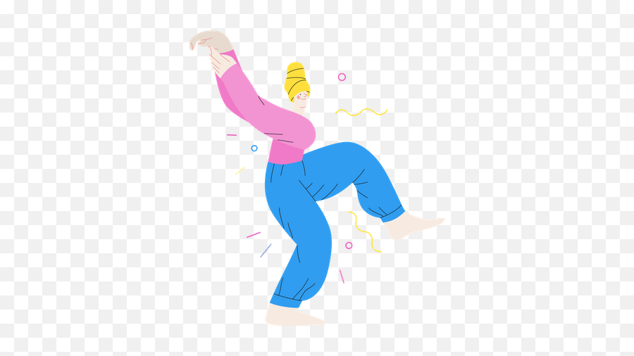 Dancing Woman Icon - Download In Flat Style Stretches Png,Hawaiian Lady Icon