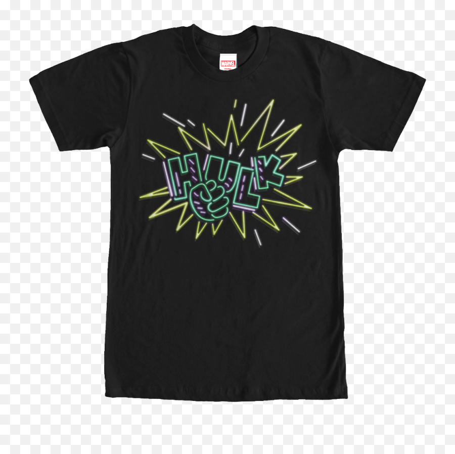 Neon Hulk Smash T - Shirt Active Shirt Png,Hulk Smash Png