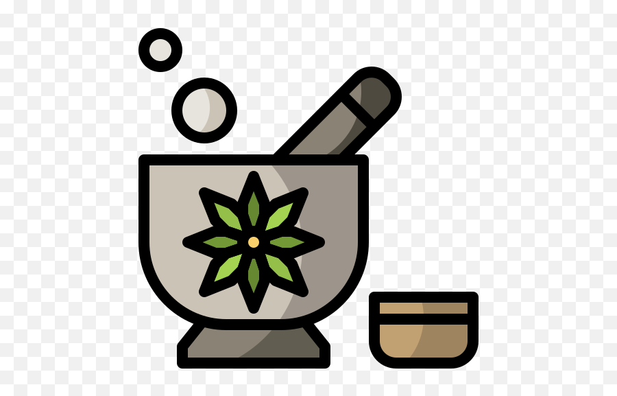Herbs Icon From Spa Pack Style - Lineal Color Download Language Png,Spa Icon