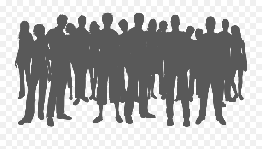 Group Clipart Crowd Transparent Free For - Crowd Of People Transparent Background Png,Crowd Of People Png