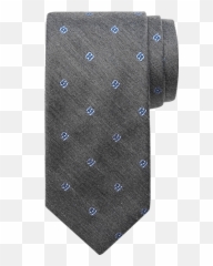 Awearness Kenneth Cole Narrow Tie Charcoal U0026 Blue Floral - Solid png