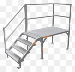 Fortress Osha Universal Aluminum Stair System Ez - ACCESS Stairs png