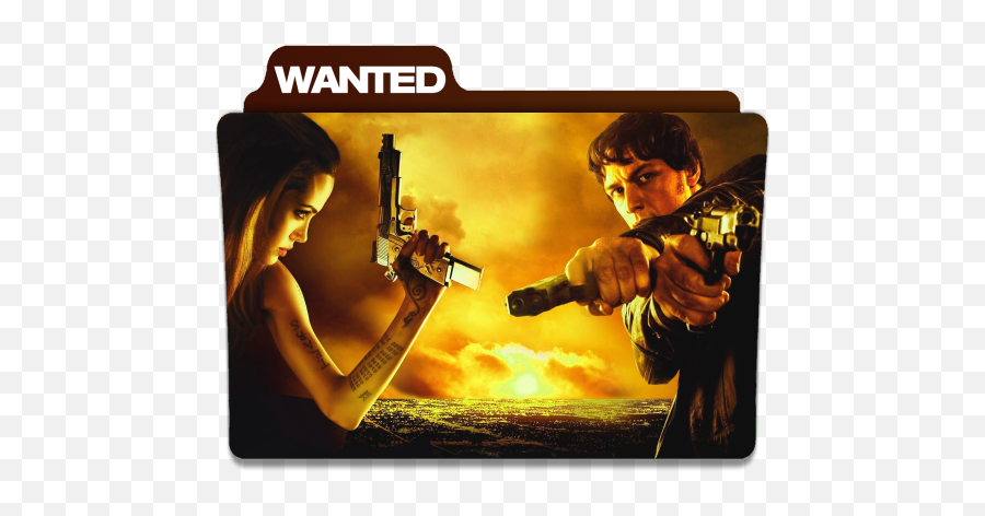 Wanted Folder Icon - Designbust Wanted Movie Png,Resident Evil 4 Icon