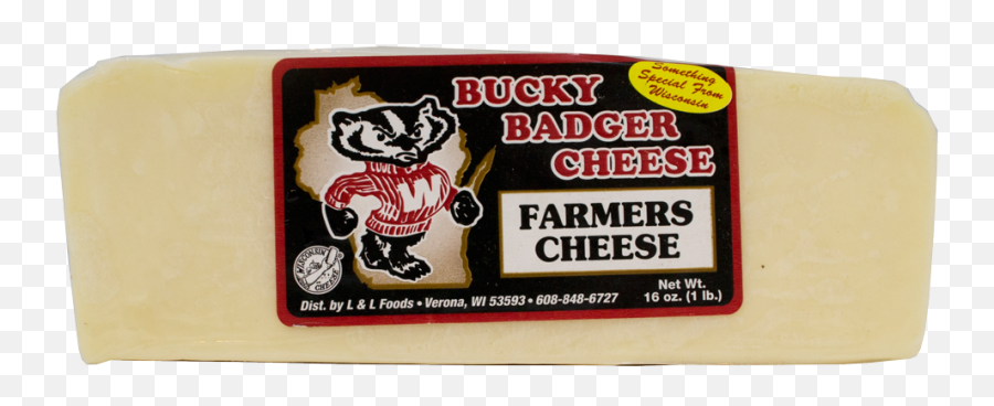 Bucky Badger Farmers Cheese - Cheese Png,Badger Png
