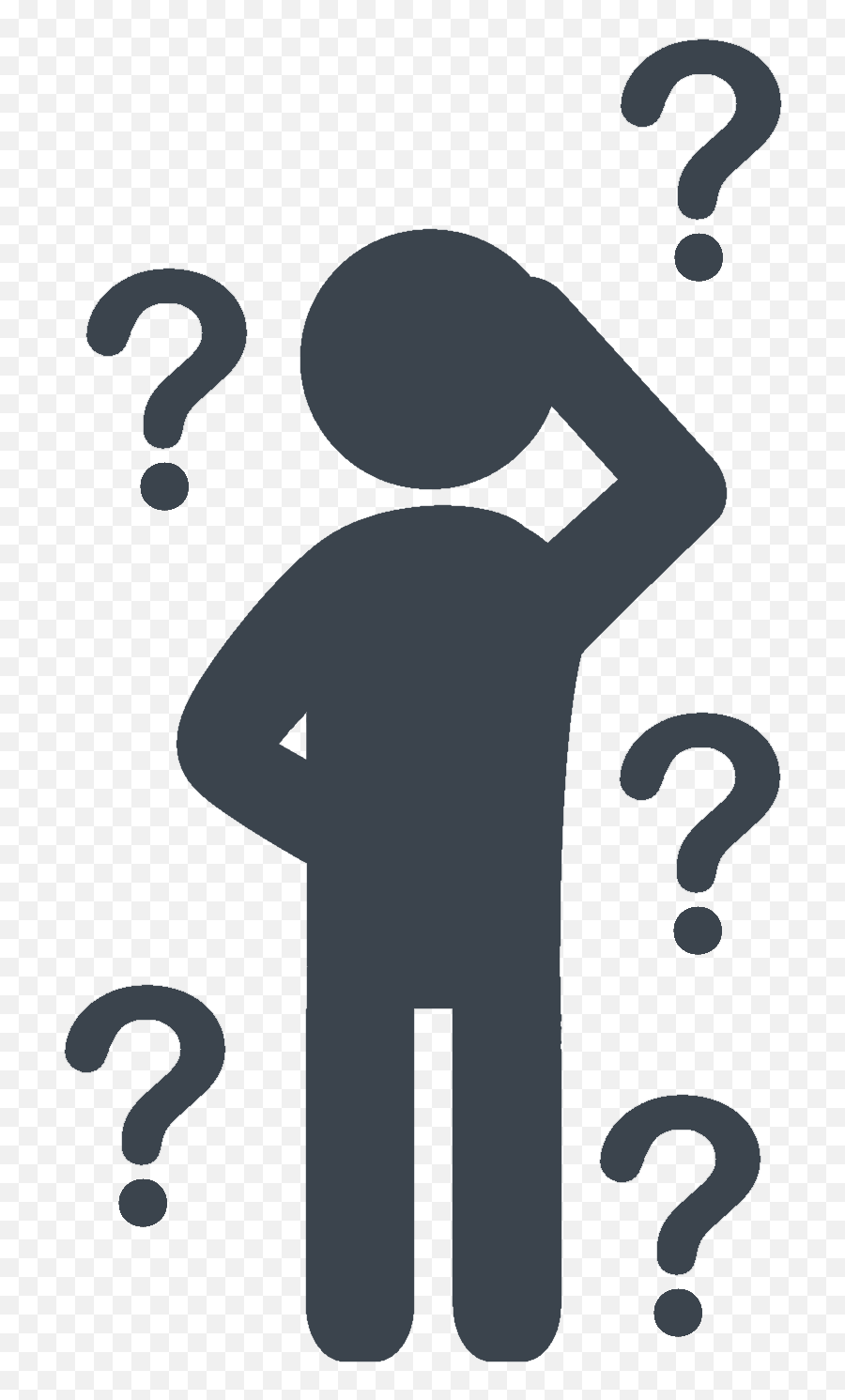 Man Question - Person With Question Mark Icon 807x1459 Person With Question Mark Icon Png,Question Mark Icon Png