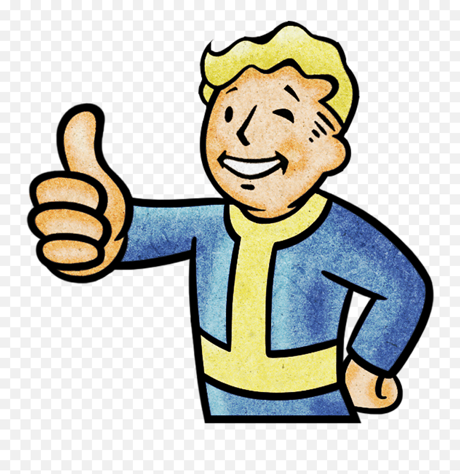 Countdown To Launch - Meme Thumbs Up Boy Png,Fallout Logos