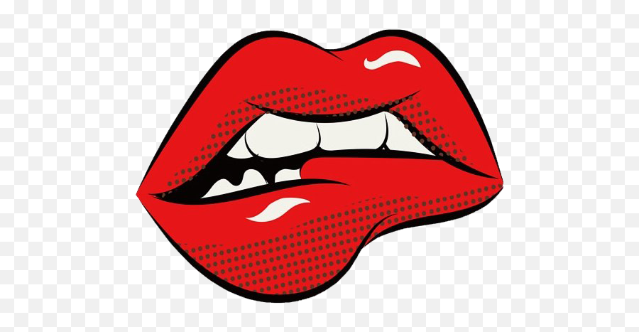 Red Lips Png Hd Quality Play - Lips Pop Art Png,Lips Png
