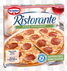 Ristorante Gluten Free Pepperoni Pizza - Dr Oetker Pepperoni Pizza Png,Pepperoni Pizza Png