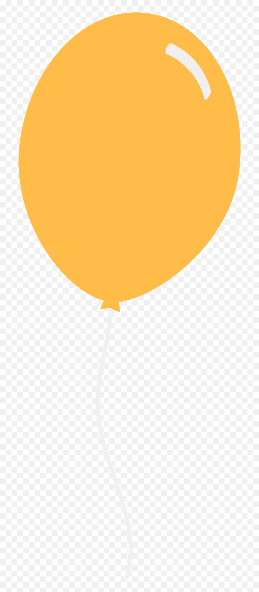 Download Free Png Yellow Balloon - Clip Art,Yellow Balloon Png