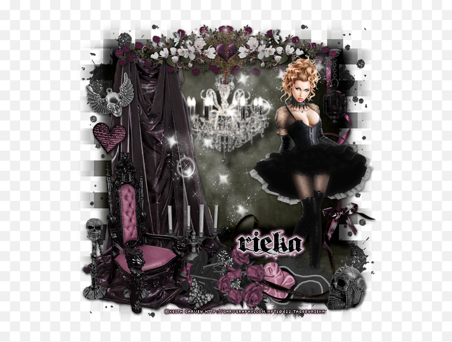 Goth Princess - Tagsbyrieka Album Cover Png,Goth Png