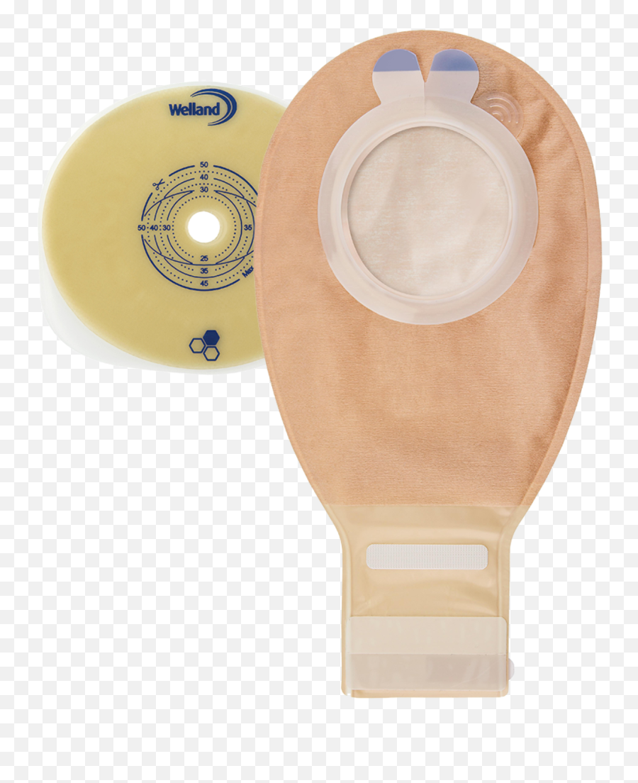 Two Piece Drainable Ileostomy Bag With Manuka Honey Clinimed - 2 Piece Colostomy Bags Png,Piece Of Tape Png