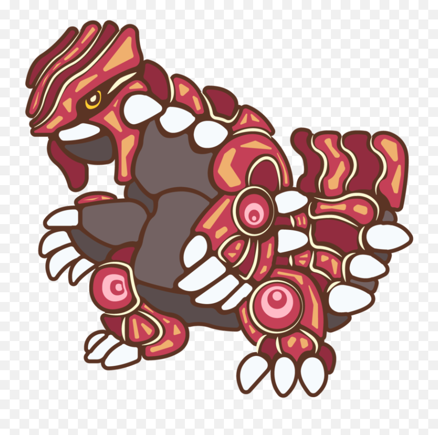 Groudon Sticker Izel Studios - Groudon Sticker Png,Groudon Png