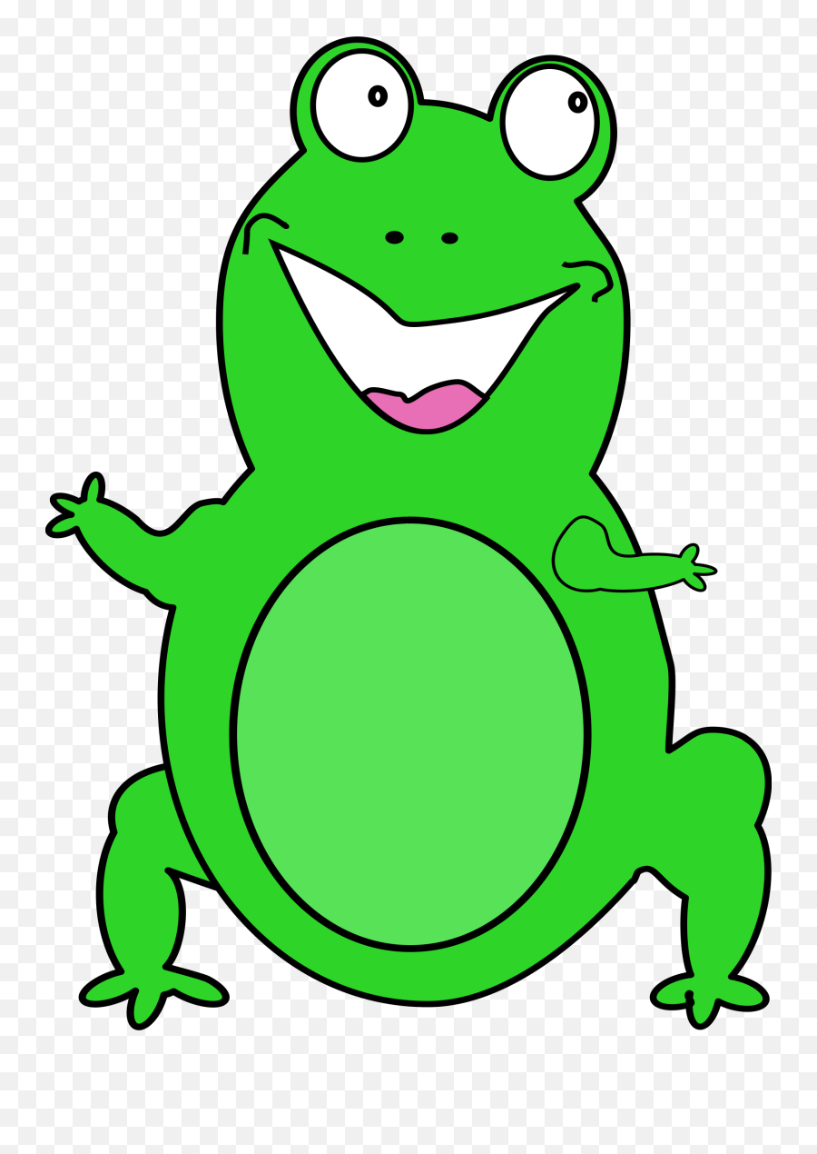 Happy Frog Png Clip Arts For Web - Clip Arts Free Png Related To Green Colour,Frog Clipart Png