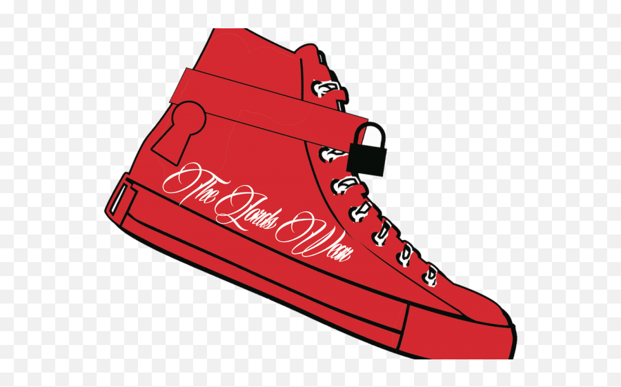 Sneakers Clipart Red Sneaker - Clip Art Png,Sneaker Png