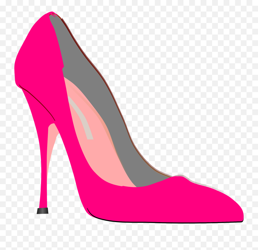 High Heels Stilettos - Pink High Heel Clipart Png,Heels Png